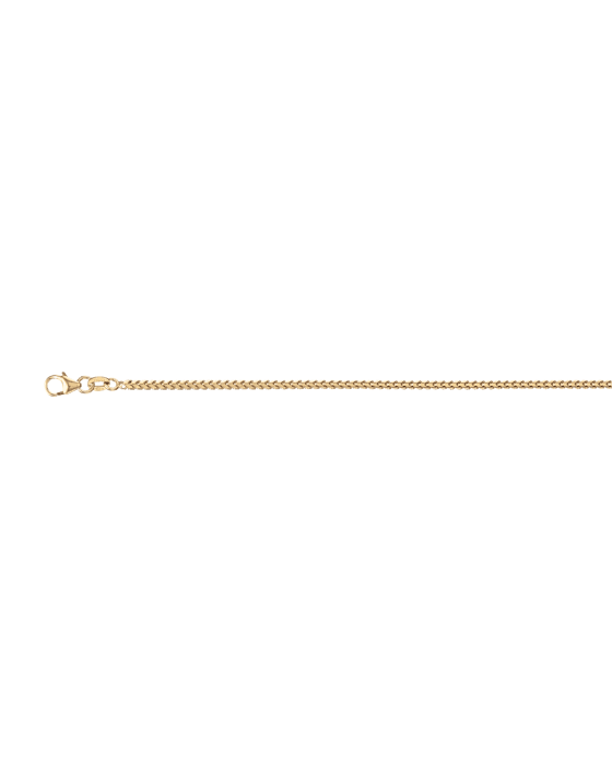 18CT Y/G FRANCO 2.40mm/55cm